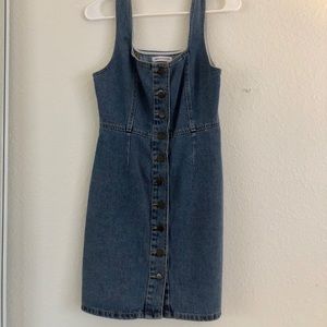 UO denim dress